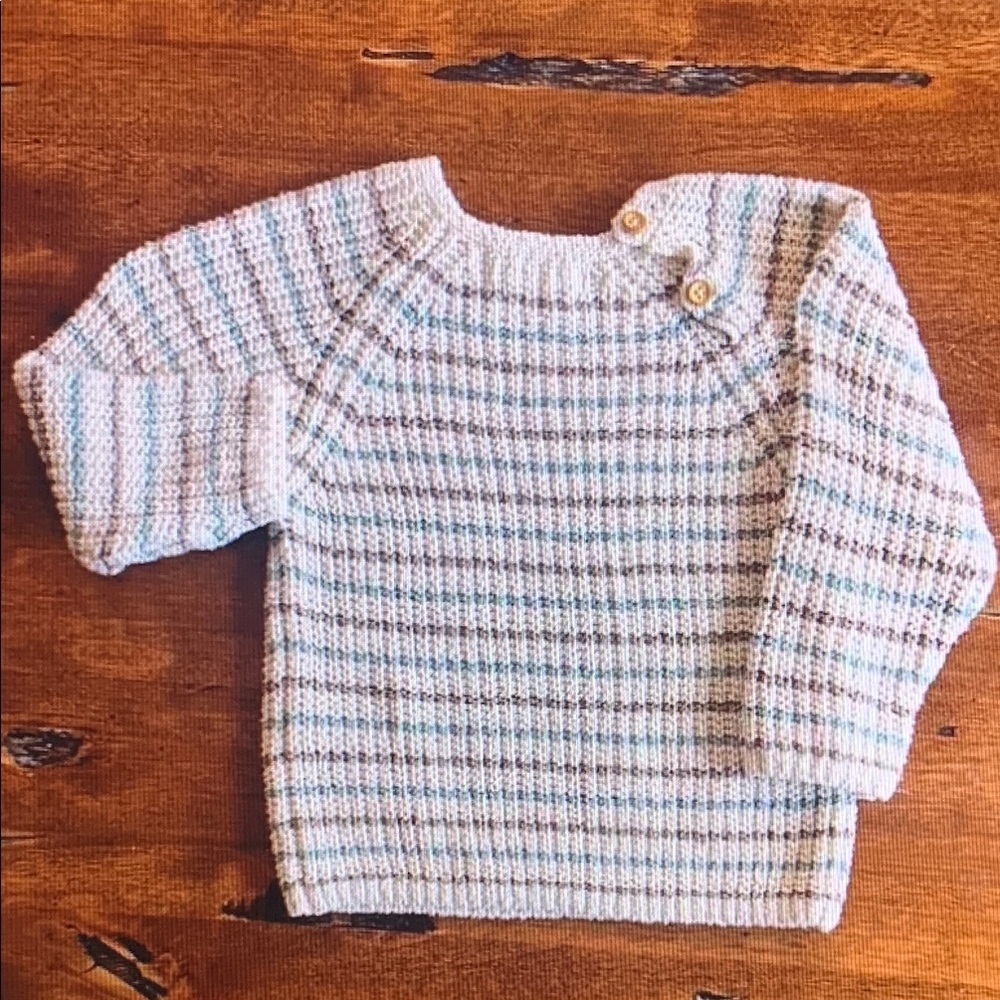 Striped Knit Sweater